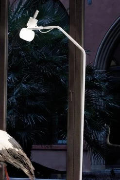 Vega Lampadaire Verre De Murano - Blanc