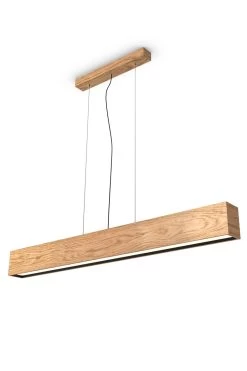 WoodLED Linus Suspension En Chêne 110cm