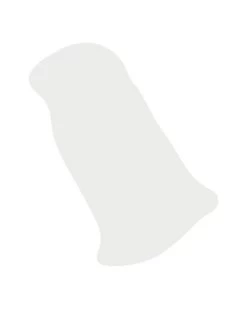 Yaya 2 Applique Minimaliste En Métal Blanc